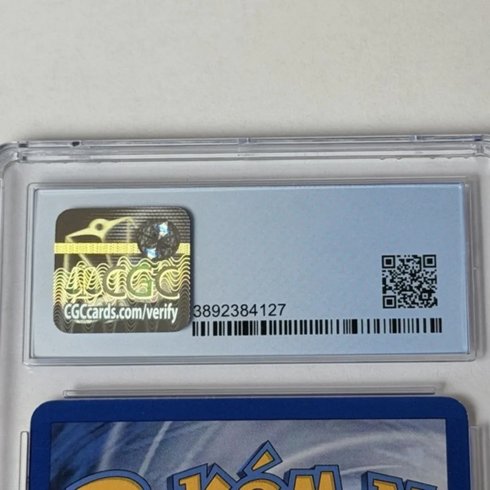 Blaine's Rhyhorn 1st Edition 65/132 CGC 8 NM/MT TCG 2000 Pokemon Gym Challenge